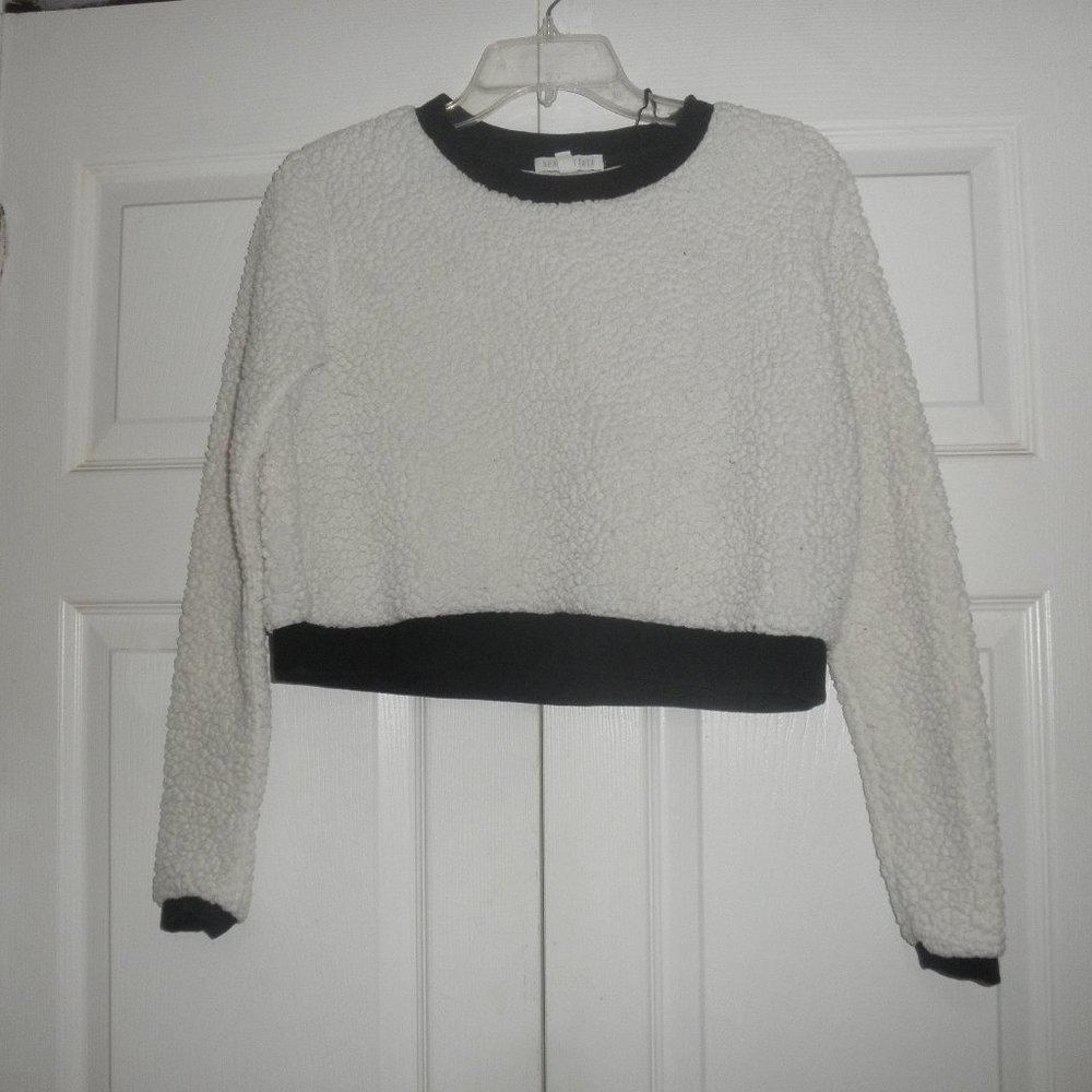 Crop Top Cream Size S/P By Aeropstale